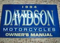 1994 Harley Davidson FXR Models Owner's Manual