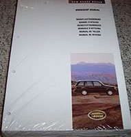 2000 Land Rover Range Rover Shop Service Repair Manual