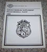 1995 Harley Davidson FLHTP Police Models Motorcycle Service Manual Supplement