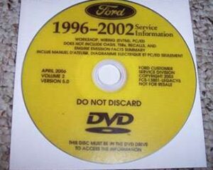 2002 Ford Focus Shop Service Repair Manual DVD