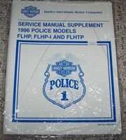 1996 Harley Davidson FLHP, FLHP-I & FLHTP Police Models Motorcycle Service Manual Supplement