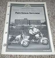 1996 Harley Davidson Police Models Parts Catalog Supplement