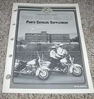 1996 Harley Davidson Police Models Parts Catalog Supplement
