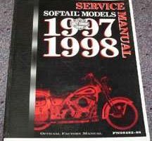 1997 Harley-Davidson Softail Models Shop Service Repair Manual
