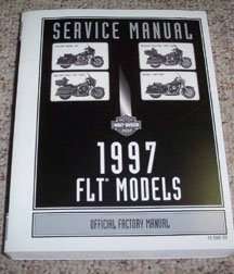 1997 Harley-Davidson FLT Models Motorcycle Shop Service Repair Manual