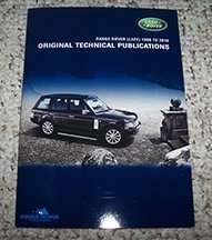 2006 Land Rover Range Rover Shop Service Repair Manual, Parts Catalog Manual, Electrical Wiring Diagrams & Owner's Operator Manual User Guide DVD