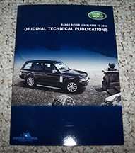 2007 Land Rover Range Rover Shop Service Repair Manual, Parts Catalog, Electrical Wiring Diagrams & Owner's Operator Manual User Guide DVD