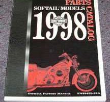 1998 Harley-Davidson Softail Models Parts Catalog