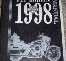 1998 Harley-Davidson FLT Models Motorcycle Shop Service Repair Manual