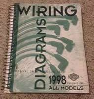 1998 Harley Davidson Touring Models Electrical Wiring Diagrams Manual