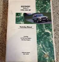 2001 Land Rover Discovery II Shop Service Repair Manual