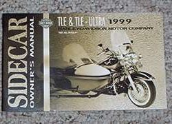 1999 Harley Davidson TLE & TLE-Ultra Sidecar Models Owner's Manual