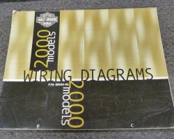 2000 Harley Davidson Sportster XL Models Electrical Wiring Diagrams Manual