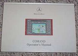 2000 Mercedes Benz E-Class E320, E430 & E55 AMG Navigation System Owner's Operator Manual User Guide