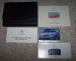 2000 Mercedes Benz C230 Kompressor, C280 & C43 AMG C-Class Owner's Operator Manual User Guide Set