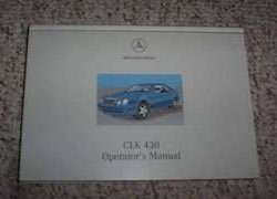 2000 Mercedes Benz CLK430 CLK-Class Owner's Operator Manual User Guide