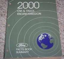 2000 Lincoln Town Car Engine/Emission Facts Book Summary