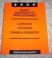 2000 Chrysler Town & Country Body Diagnostic Procedures Manual