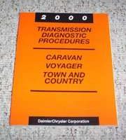 2000 Chrysler Town & Country Transmission Diagnostic Procedures Manual