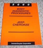 2000 Jeep Cherokee Body Diagnostic Procedures Manual