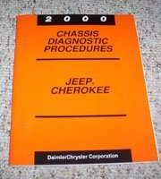 2000 Jeep Cherokee Chassis Diagnostic Procedures Manual