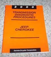 2000 Jeep Cherokee Transmission Diagnostic Procedures Manual