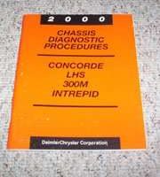 2000 Dodge Intrepid Chassis Diagnostic Procedures