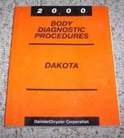 2000 Dodge Dakota Body Diagnostic Procedures