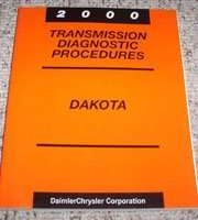 2000 Dodge Dakota Transmission Diagnostic Procedures
