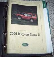 2000 Land Rover Discovery II Owner's Operator Manual User Guide