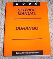 2000 Dodge Durango Shop Service Repair Manual