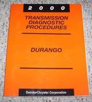 2000 Dodge Durango Transmission Diagnostic Procedures