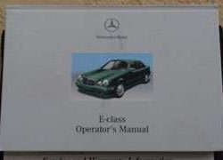 2001 Mercedes Benz E320, E430 & E55 AMG E-Class Owner's Operator Manual User Guide