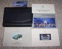 2000 Mercedes Benz E320 Wagon E-Class Owner's Operator Manual User Guide Set