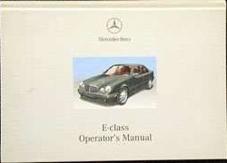 2000 Mercedes Benz E320, E430 & E55 AMG E-Class Owner's Operator Manual User Guide