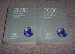 2000 Ford Econoline E-150, E-250, E-350 & E-450 & Club Wagon Shop Service Repair Manual