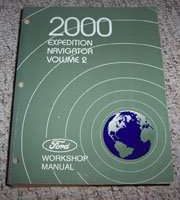 2000 Lincoln Navigator Shop Service Repair Manual Vol 2