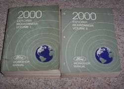 2001 Ford Explorer Shop Service Repair Manual