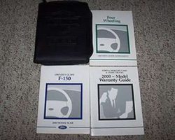 2000 Ford F-150 Truck Harley Davidson Edition Owner's Manual Set