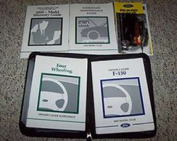 2000 Ford F-150 Truck Owner's Manual Set