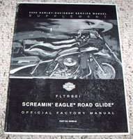 2000 Harley Davidson FLTRSEI Screamin Eagle Road Glide Service Manual Supplement