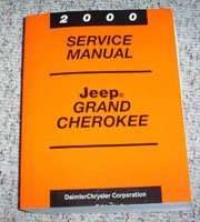 2000 Jeep Grand Cherokee Shop Service Repair Manual