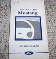 2000 Ford Mustang Owner's Manual