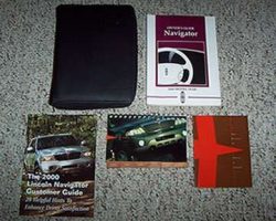 2000 Lincoln Navigator Owner's Operator Manual User Guide Set