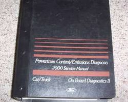 2000 Lincoln Town Car OBD II Powertrain Control & Emissions Diagnosis Shop Service Repair Manual