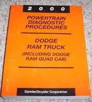 2000 Dodge Ram Truck Powertrain Diagnostic Procedures