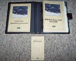 2000 Land Rover Range Rover Owner's Operator Manual User Guide Set