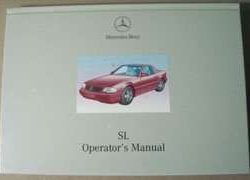 2000 Mercedes Benz SL500 & SL600 SL-Class Owner's Operator Manual User Guide