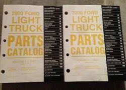 2000 Lincoln Navigator Parts Catalog Manual Text