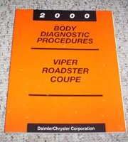 2000 Dodge Viper Roadster & Coupe Body Diagnostic Procedures